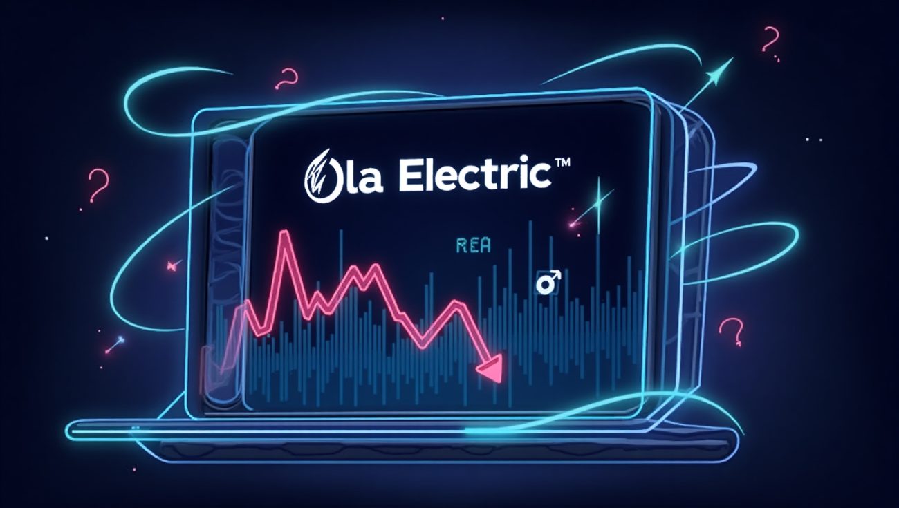 In the two-wheeler market, Ola Electric drops to third place.