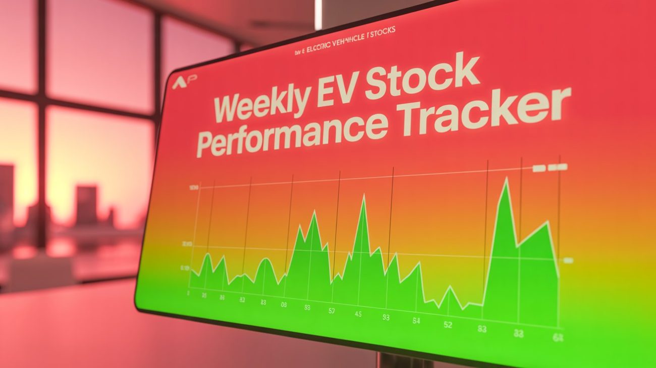 Weekly EV Stock Performance Tracker (May 19–23, 2025)